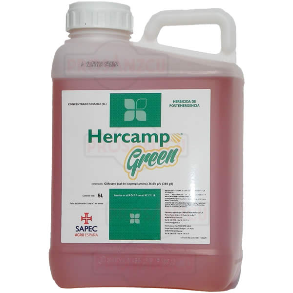 Hercampo Green herbicida total 5 L - Prosanzcu